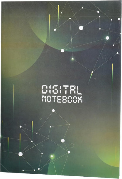 دفتر ياسين الإنجليزي، 100 ورقة A4 مع 40 دبوسًا - أشكال متنوعة