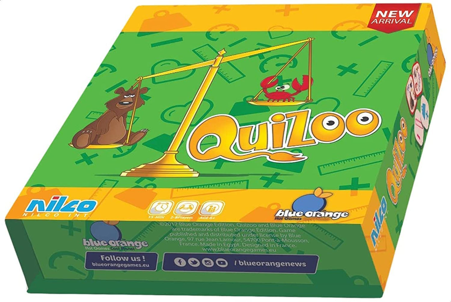 Nilco Quizoo Board Game - No:20917