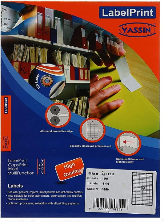 LABEL YASSIN 12 * 35 p 144 without margin