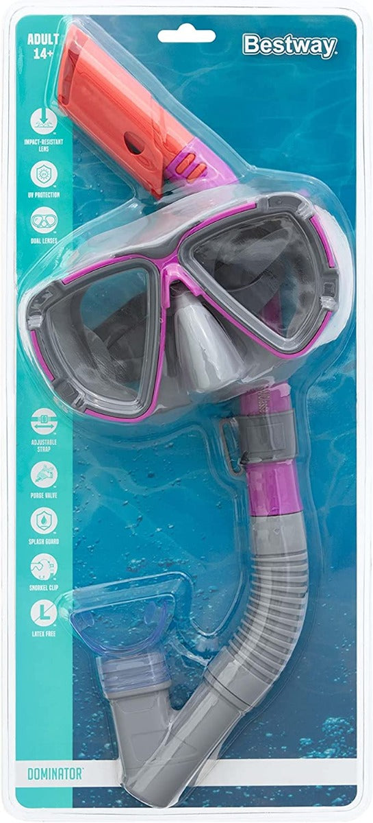 Bestway Adult Snorkel Mask | Swim Goggles for Diving - 1pcs - No:24029