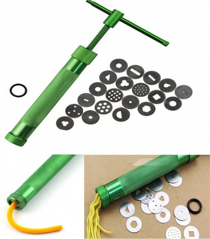 أدوات تشكيل الطين المعدني - أدوات طين الفخار الأخضر - طين المسدس - رقم: YG-21