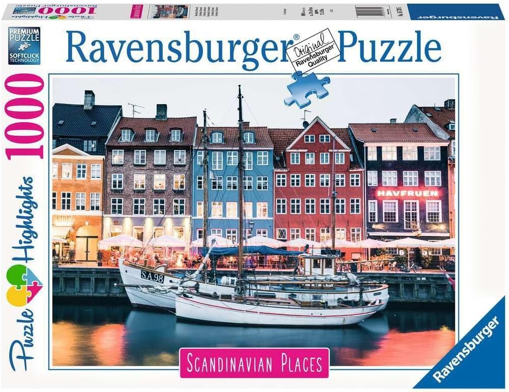 Ravensburger Copenhagen, Denmark Puzzle - 1000pcs - No:16739