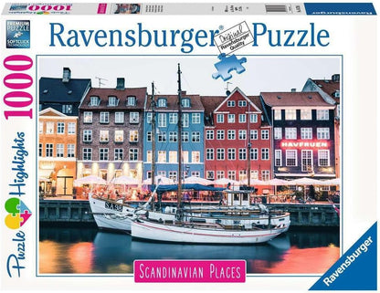 Ravensburger Copenhagen, Denmark Puzzle - 1000pcs - No:16739