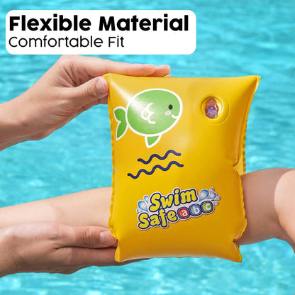عوامات سباحة للأطفال من بيست واي، مقاس 25 سم × 15 سم، المرحلة ج - رقم: 32033
