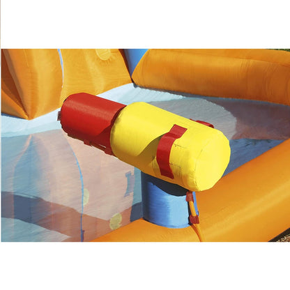 Bestway H2OGO Water Park with Continuous Blower with Slide, 3.65x3.20x2.70 cm - No:53301