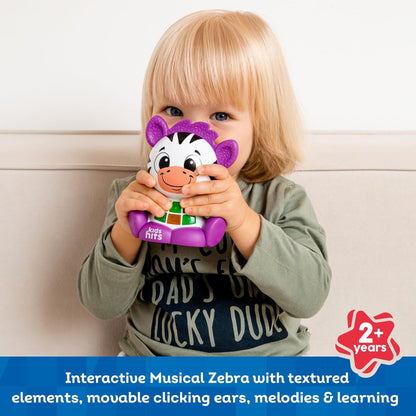 Kids Hits Babykins Zebra With Sounds toy For Toddler
