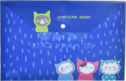 M&G Chenguang So Many Cats Capsule Envelope, A4, Secure and Stylish No: ADMN929FM