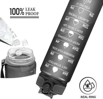 Hello water bottle Famia A bottle with hand strap - 1000ml - No:1073