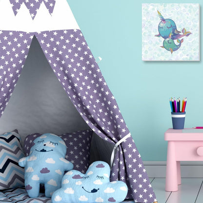 مجموعة دايموند دوتز ناروال دريمز دوتس بوكس، نقاط دائرية، مجموعات الرسم بالألماس، مجموعات فن الألماس - رقم: DBX008