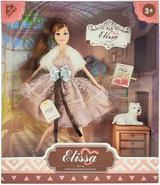 Elisa Home Doll Deluxe ll Style with Accessories - No:Sl305015