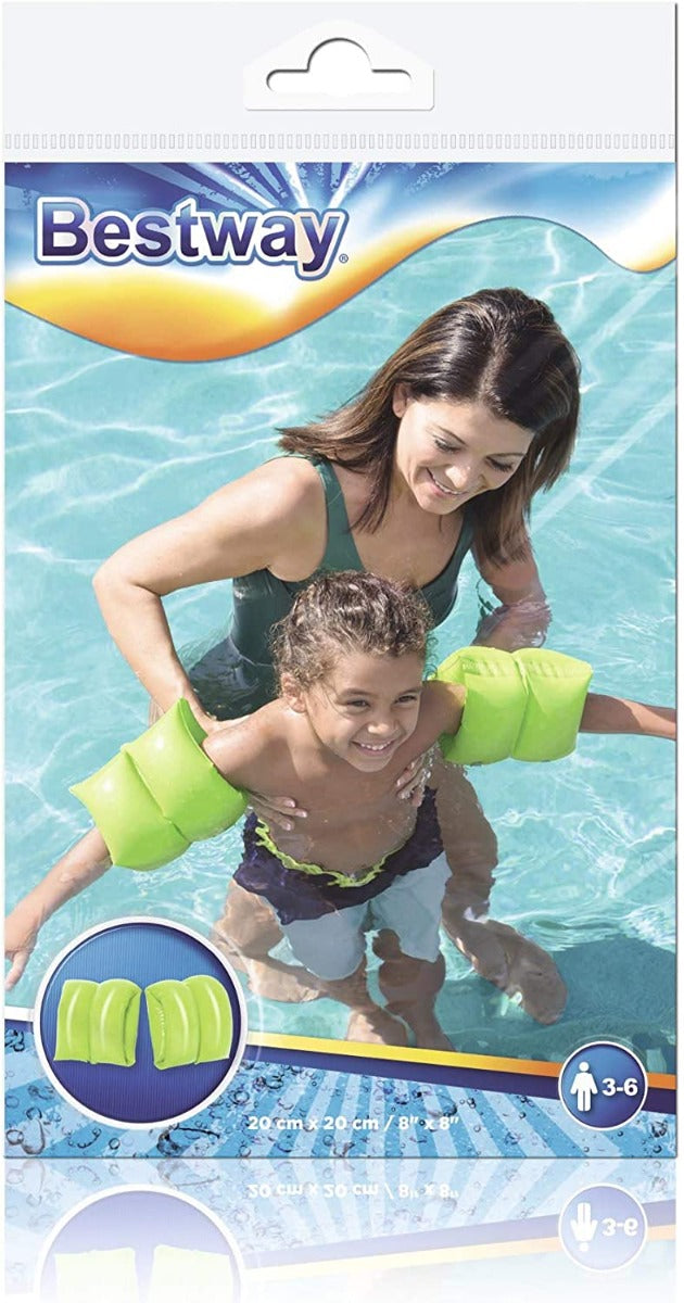 عوامات ذراع قابلة للنفخ من بيست واي، 20 سم × 20 سم - رقم: 32005