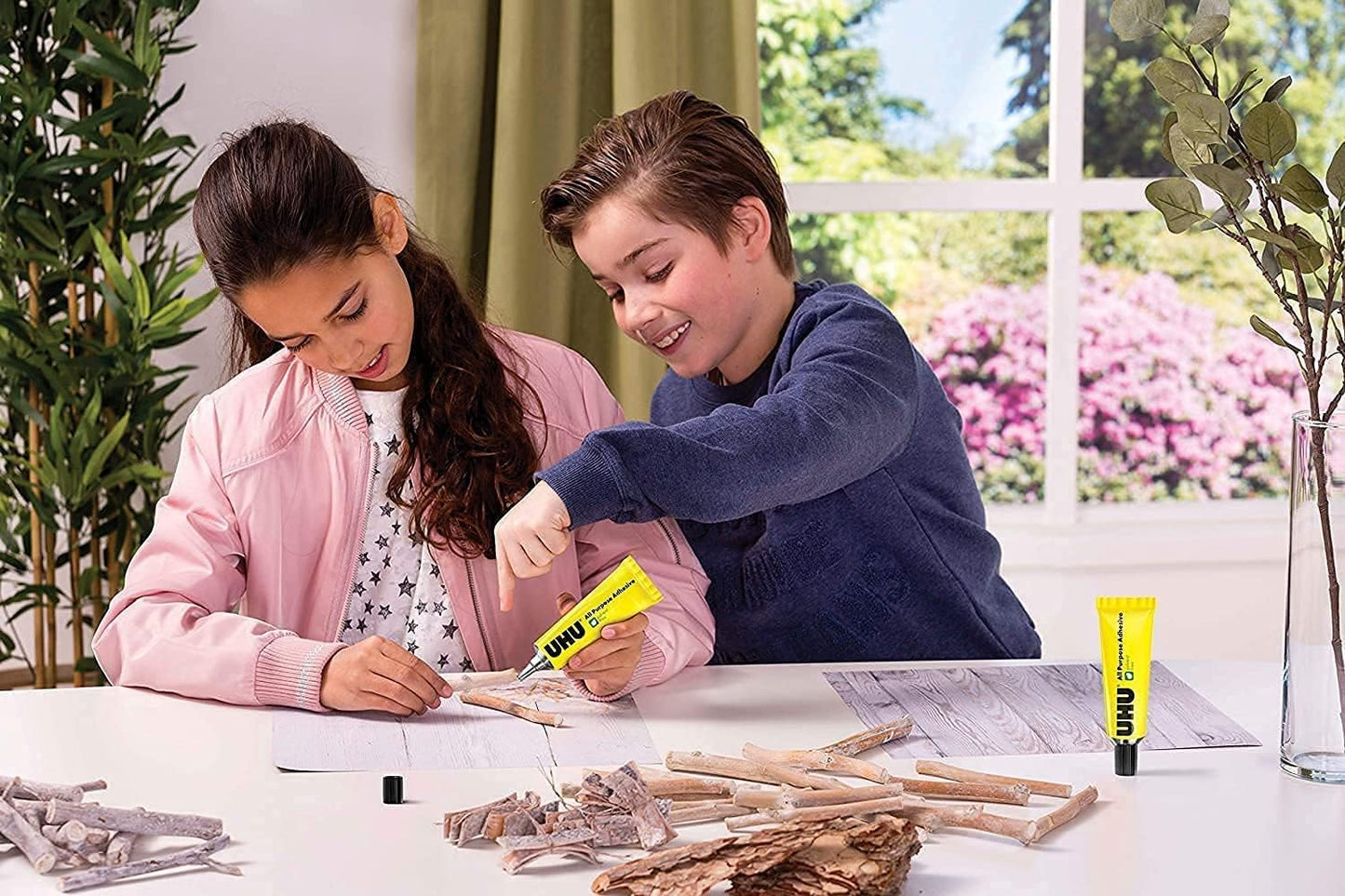 UHU all purpose adhesive clear glue 33ml tube better value than the 35ml version