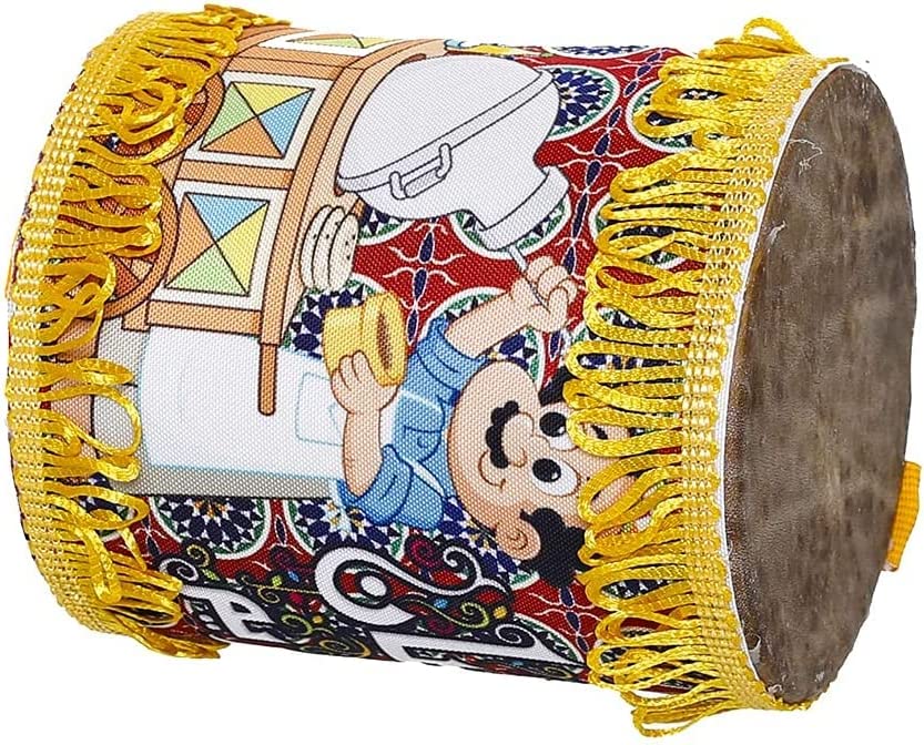 طبلة رمضان - طبلة رمضان - متعددة الألوان 17 سم × 13 سم