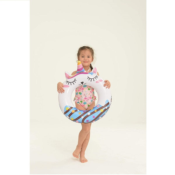 عوامة سباحة قابلة للنفخ على شكل حيوان من جيلونج صن كلوب، 55 × 65 سم، رقم: 37595