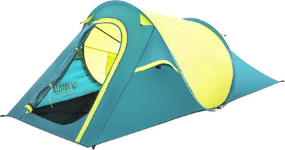 Bestway Pavillo Pop Up Tent Cool Quick 2, Self-Assembly Tent for Quick Assembly, with Waterproof Seams for 2 People,, 220x120x90 cm- No:68097