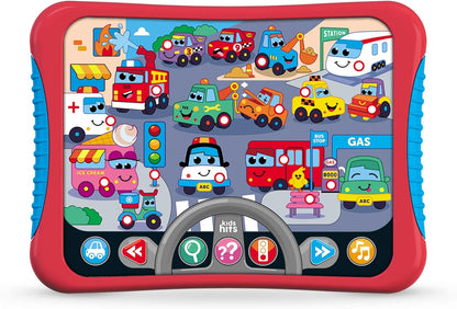 Educational Toddler Hit Pad Kids hits Board game designed with trucks and cars