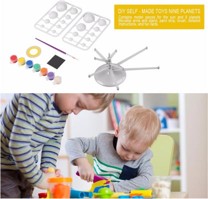 نموذج بلاستيكي مضيء في الظلام للنظام الشمسي والقبة السماوية - رقم: 2135 