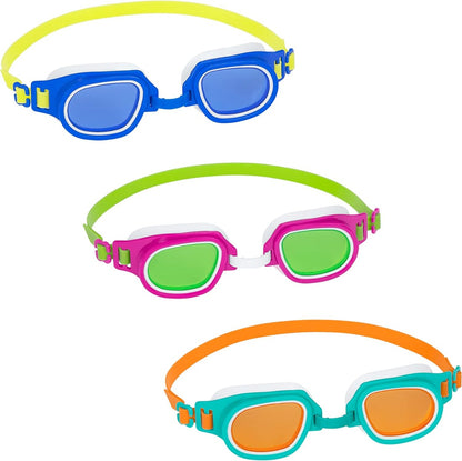 Bestway Swimming goggles for kids and juniors impact-resistant and uv protective lenses - No:21003