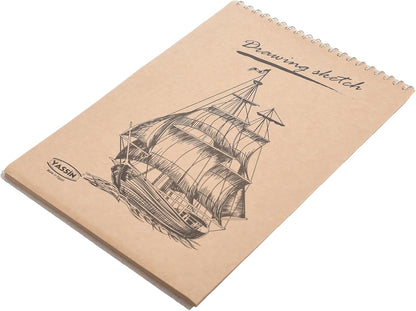 Yassin Craft Sketchbook, 40 Sheets B5 Wire-Bound 120gsm