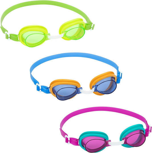 Bestway Pack of 3 Aqua Burst Essential Goggles for Children 3+ - No:21074