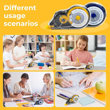 M&G Chenguang Economical Corrector Tape, Long-Lasting Precise Error Correction, 21m*5mm - No:ACT58372