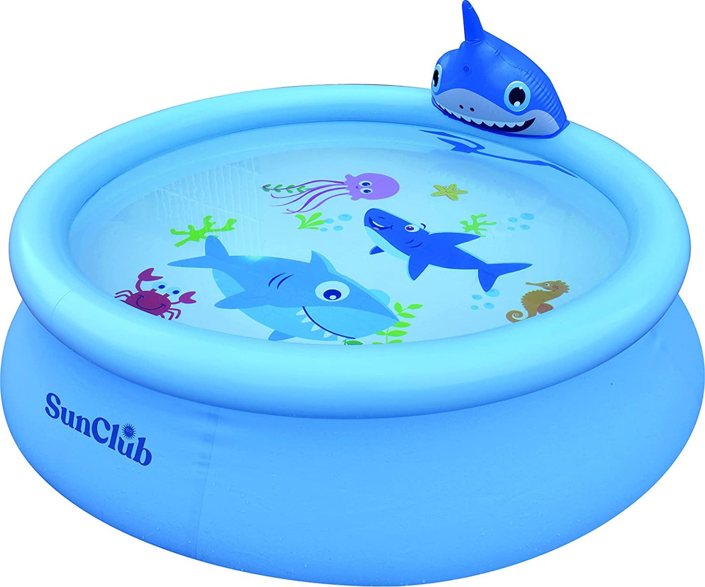 Jilong Sunclub Spray Shark Inflatable Indoor and Outdoor Pool 190*47mm - No:17822