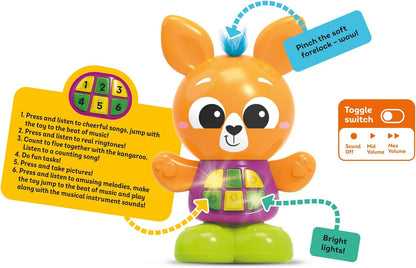 لعبة الكنغر للأطفال من عمر سنتين فما فوق