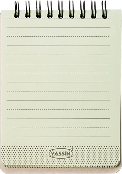 Yassin A6 Spiral Block Note - No:0948