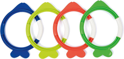 Bestway Diving Toys 4 Lil' Fish  Diving Rings and Toys - No:26009