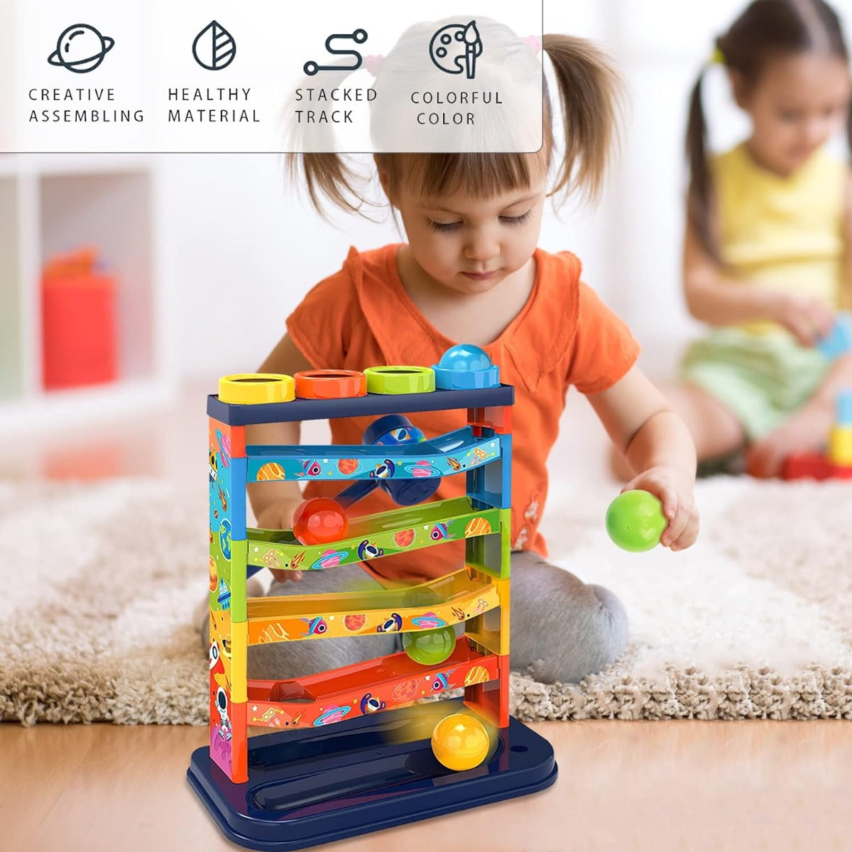 Pound a Ball for Toddlers STEM Developmental Educational Fun - No:868