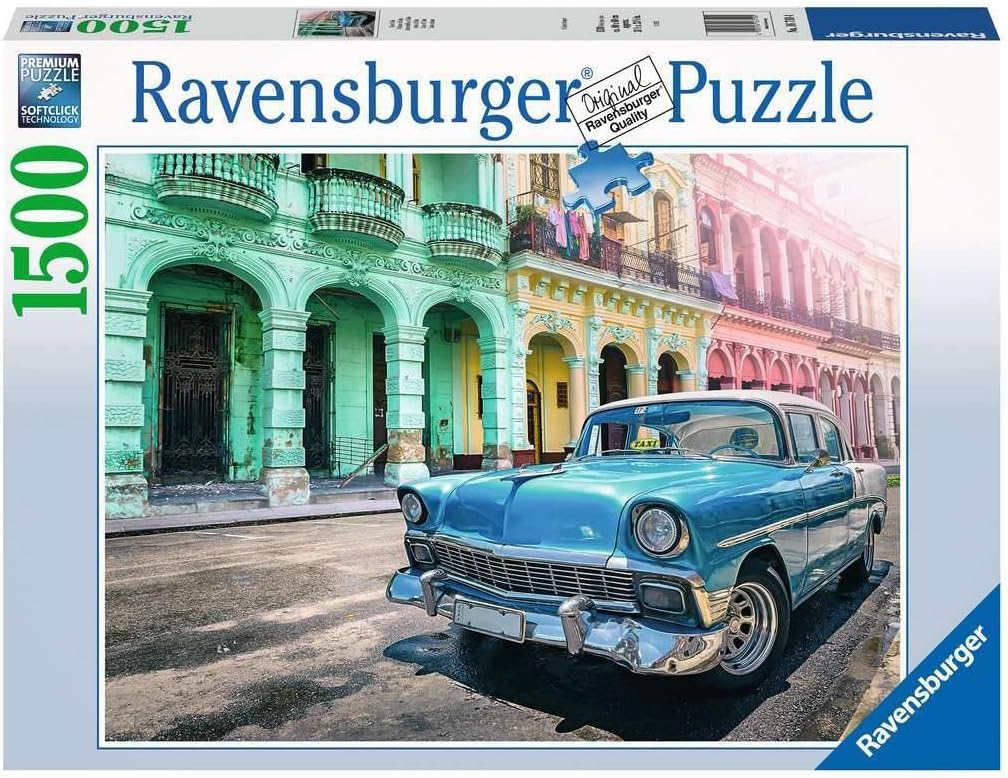 Ravensburger Cars of Cuba Puzzle - 1500pcs - No:16710