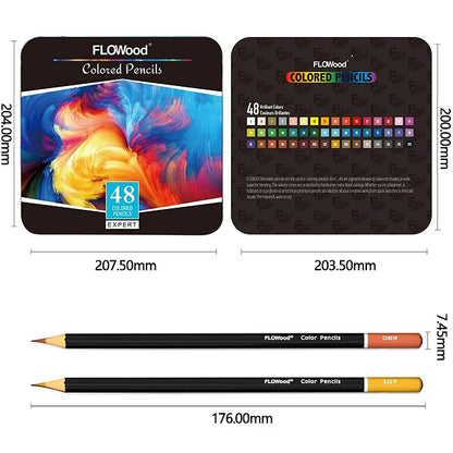 Flowood Pack of 48 Expert Colored Pencils