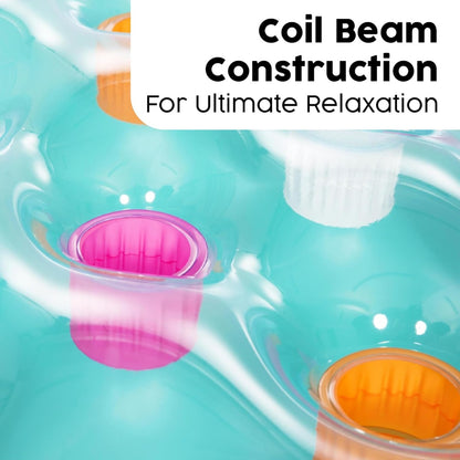 Bestway Summer Colors Floating Mat inflatable mattress with a pillow 188x71cm - No:43014