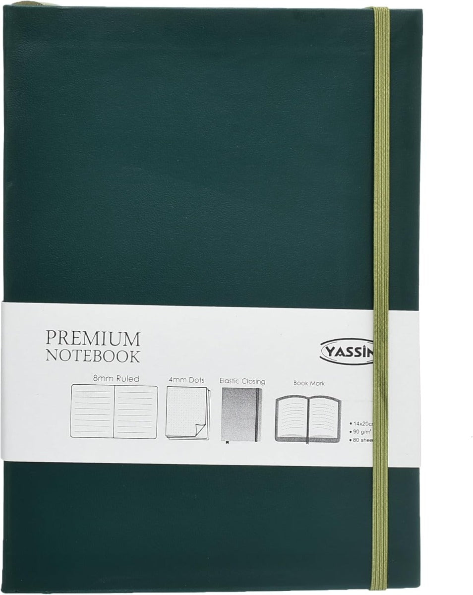 Yassin Premium Notebook, A5 for Professional Notes