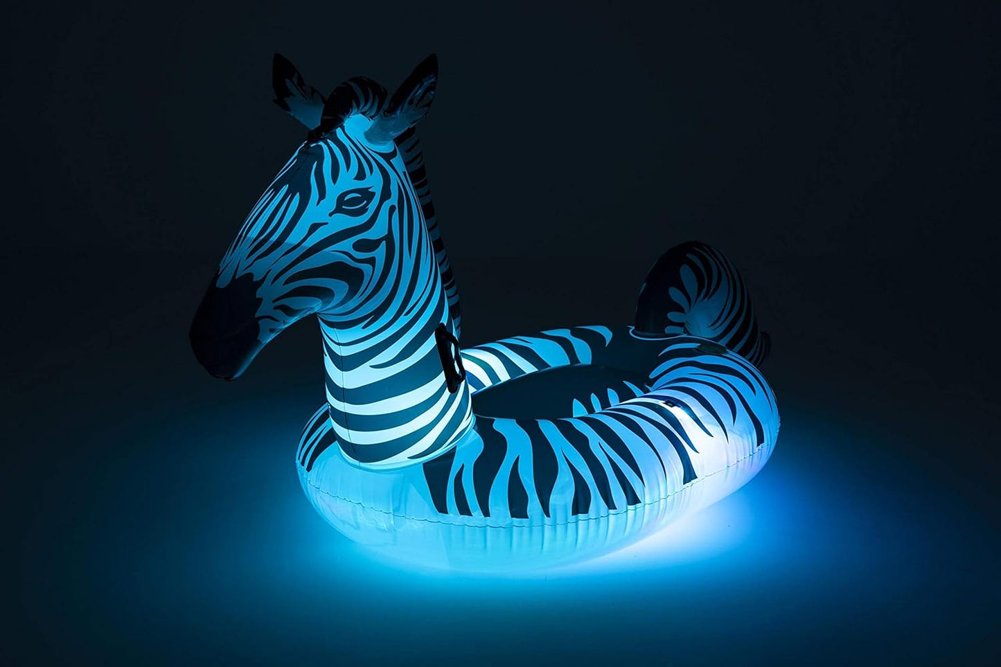 Bestway H2OGO! Zebra Lights 'n Stripes LED Ride-On 2.54m×1.42m