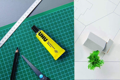 UHU all purpose adhesive clear glue 33ml tube better value than the 35ml version