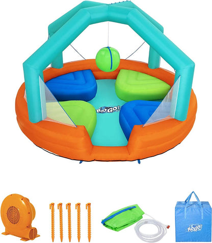 Bestway H2OGO! Dodge & Drench Water Park - 4.5m*4.5m*2.68m - No:53383
