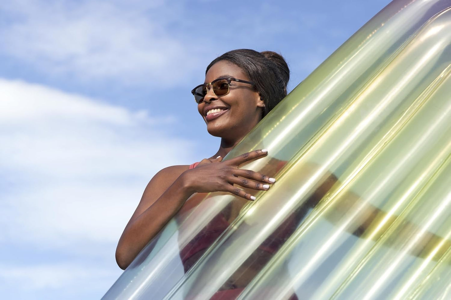 Bestway Inflatable Ice Lolly Lounger Dreamsicle Popsicle Lounge 185 x 89cm No:43161