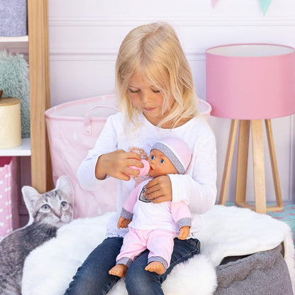 دمية باير 3 كيس للأطفال بطول 36 سم مزودة بوظيفة تقبيل الطيران، وتتحدث، وتصدر أصواتًا، وتمنح قبلة، مع ملحقات - 93602AA