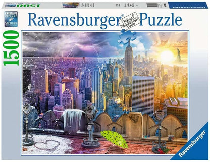 Ravensburger Seasons of New York Puzzle - 1500pcs - No:16008