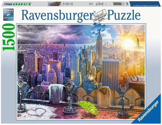 Ravensburger Seasons of New York Puzzle - 1500pcs - No:16008