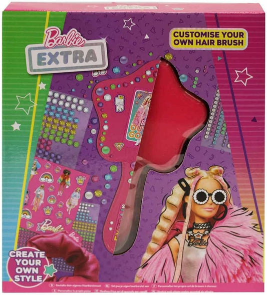 Barbie Beauty Accessory Set Decorate Your Own Hairbrush Scrunchie