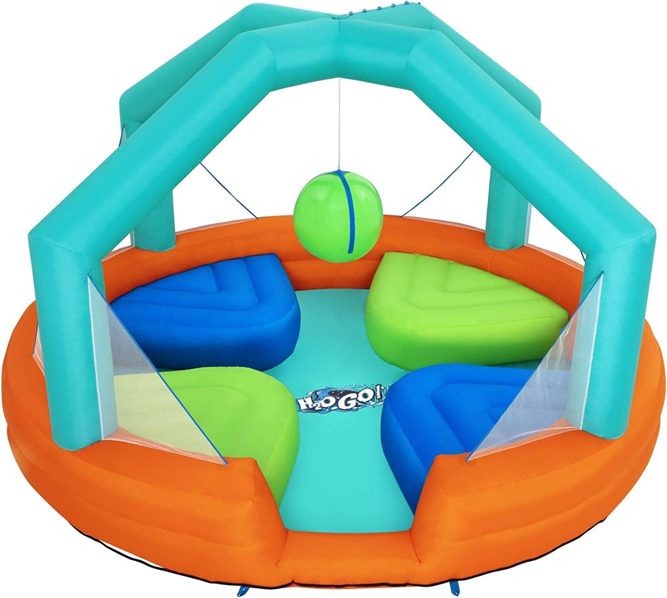 Bestway H2OGO! Dodge & Drench Water Park - 4.5m*4.5m*2.68m - No:53383