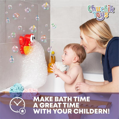 Crab Bath Bubble Maker for Kids Bathtub Time Blows Bubbles