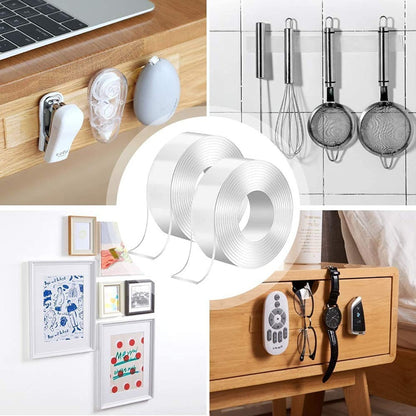 M&G Chenguang Double-sided Nano Mounting transparent Tape - 24mm * 5M- No:AJD957AQ