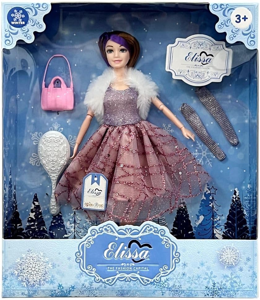 Elissa Fashion Doll Winter Deluxe ll Style with Accessories - No:SL306126