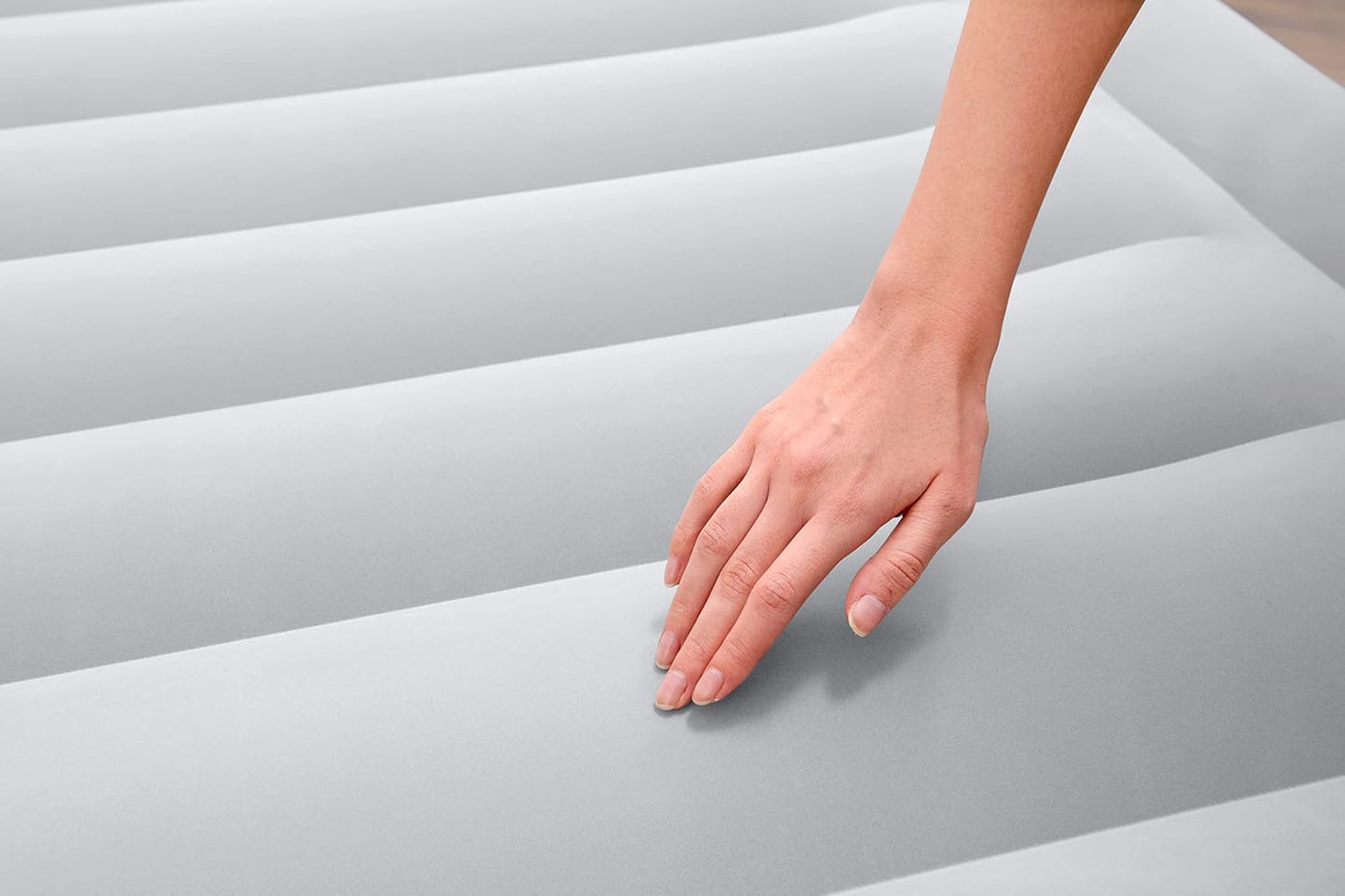 Bestway TriTech Double Queen Air Bed with Integrated Electric Pump 203 x 152 x 51 cm - No:6713I