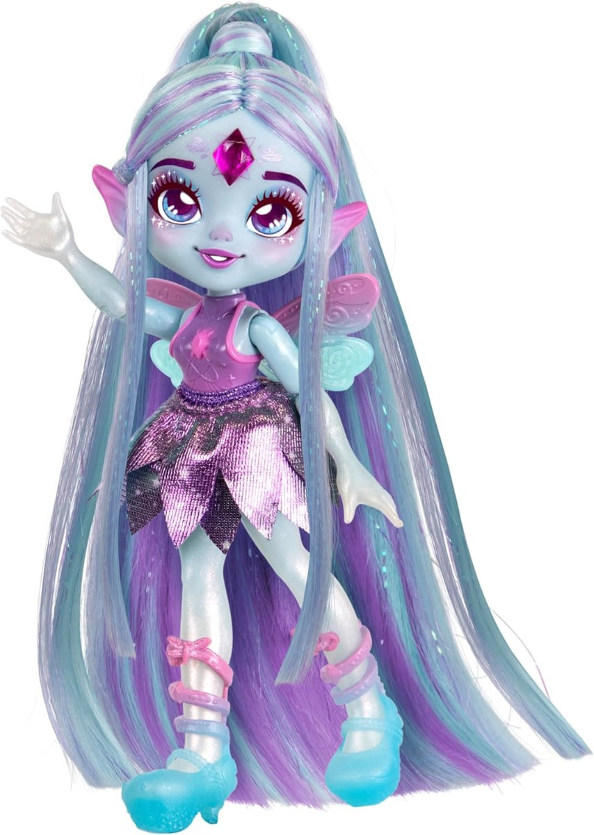 Magic Mixies Pixlings Deluxe PacK, Shimmer Reveal Galaxy Hair Flyt the Dragonfly Hair - No:14999