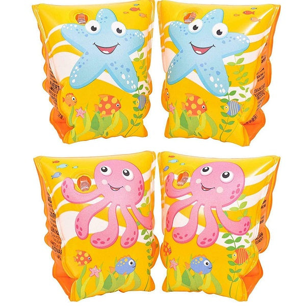 عوامات جيلونج صن كلوب القابلة للنفخ على شكل مخلوقات بحرية، ألوان متنوعة، 23 × 15 سم، رقم المنتج: 37464