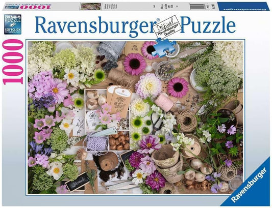 Ravensburger Prachtvolle Blumenliebe Puzzle - 1000pcs - No:17389